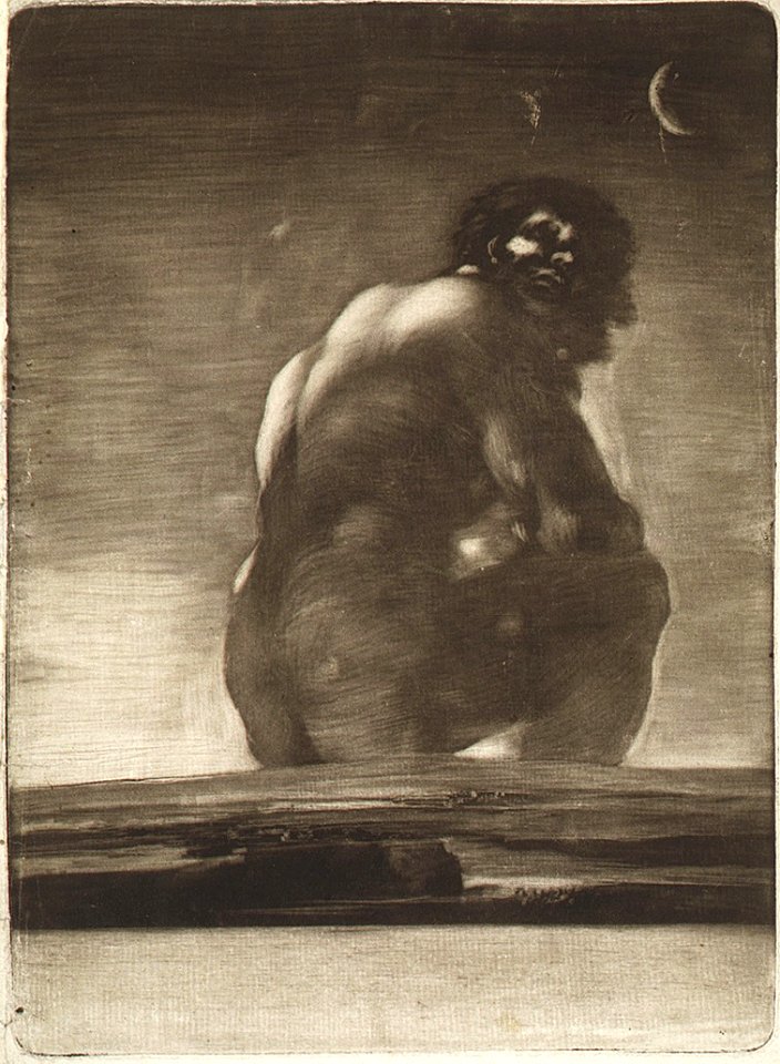 A Giant Seated in a Landscape, sometimes called 'The Colossus' MET dp35.42.R