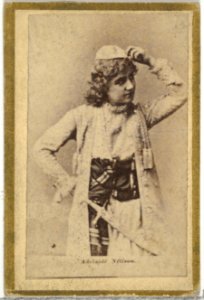 Adelaide Neilson, from the Actresses and Celebrities series (N60, Type 2) promoting Little Beauties Cigarettes for Allen & Ginter brand tobacco products MET DP839489
