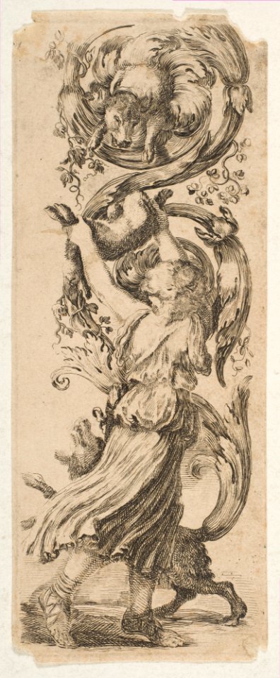 A Girl Holding a Hare MET DP817949