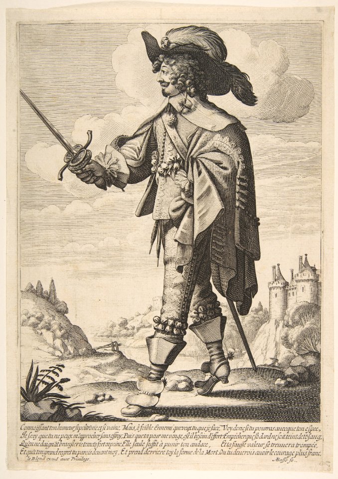 A Frenchman, Sword in Hand MET DP818281