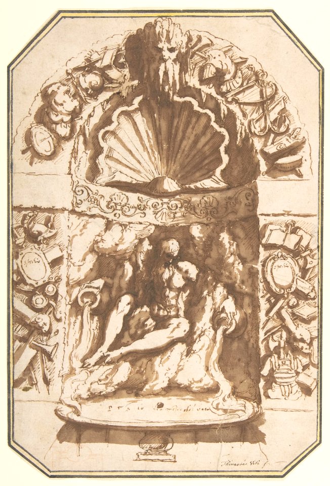 A Fountain in a Grotto MET DP810088