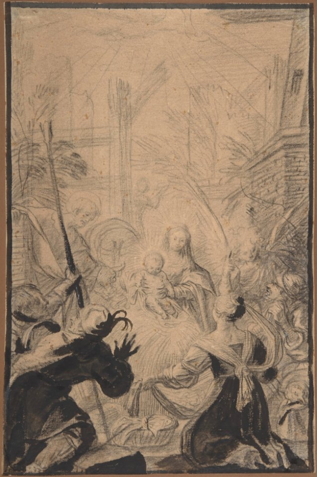 Adoration of the Shepherds MET DP808438