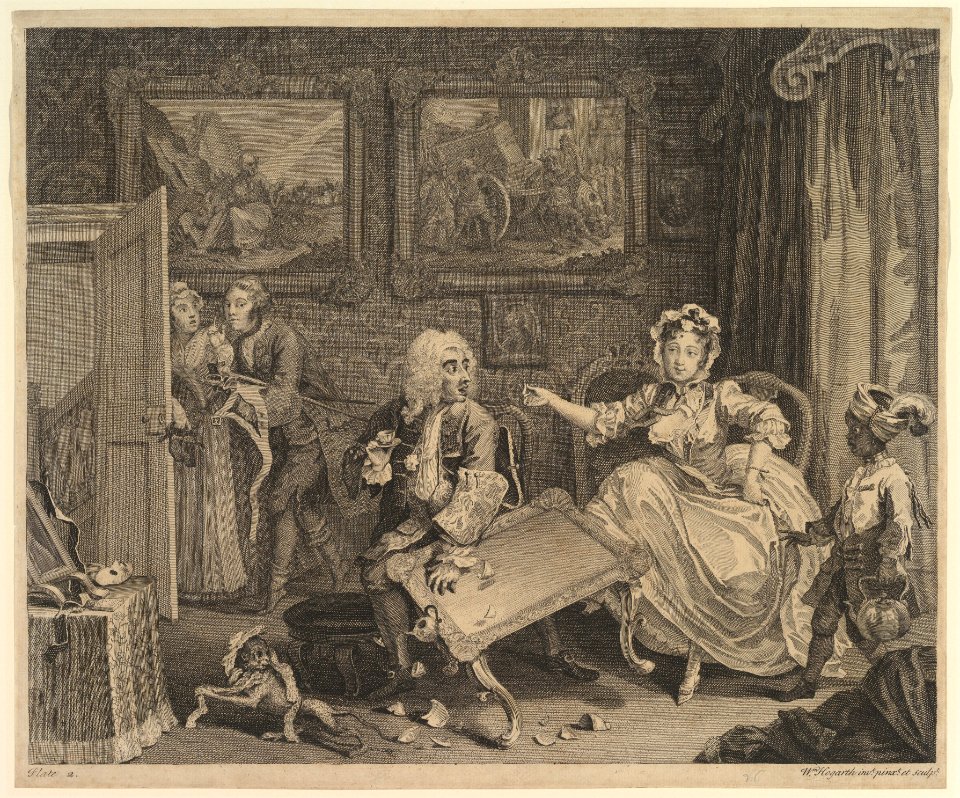 A Harlot's Progress, Plate 2 MET DP826943