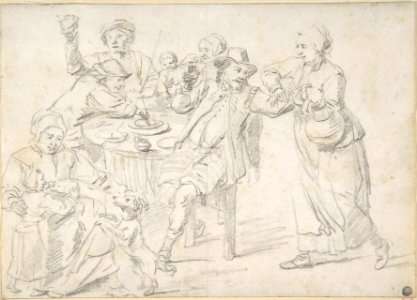 A Family Carousing MET DP802351