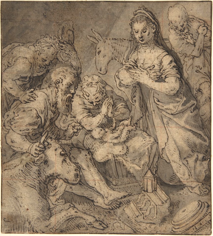 Adoration of the Shepherds MET DP801100