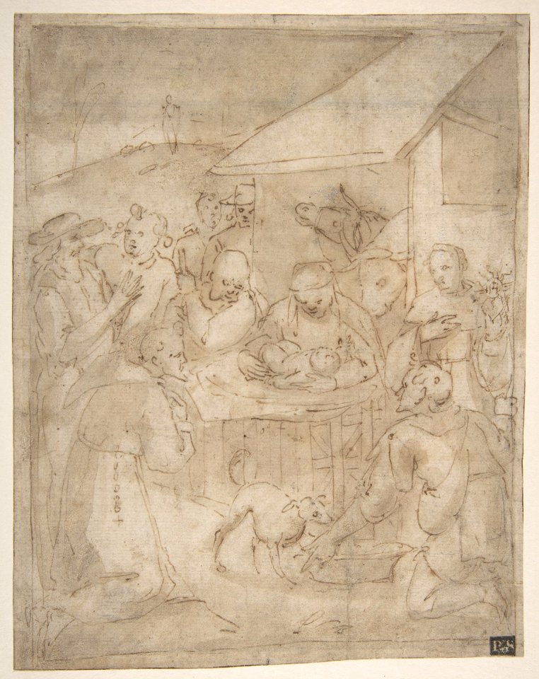 Adoration of the Shepherds MET DP810935