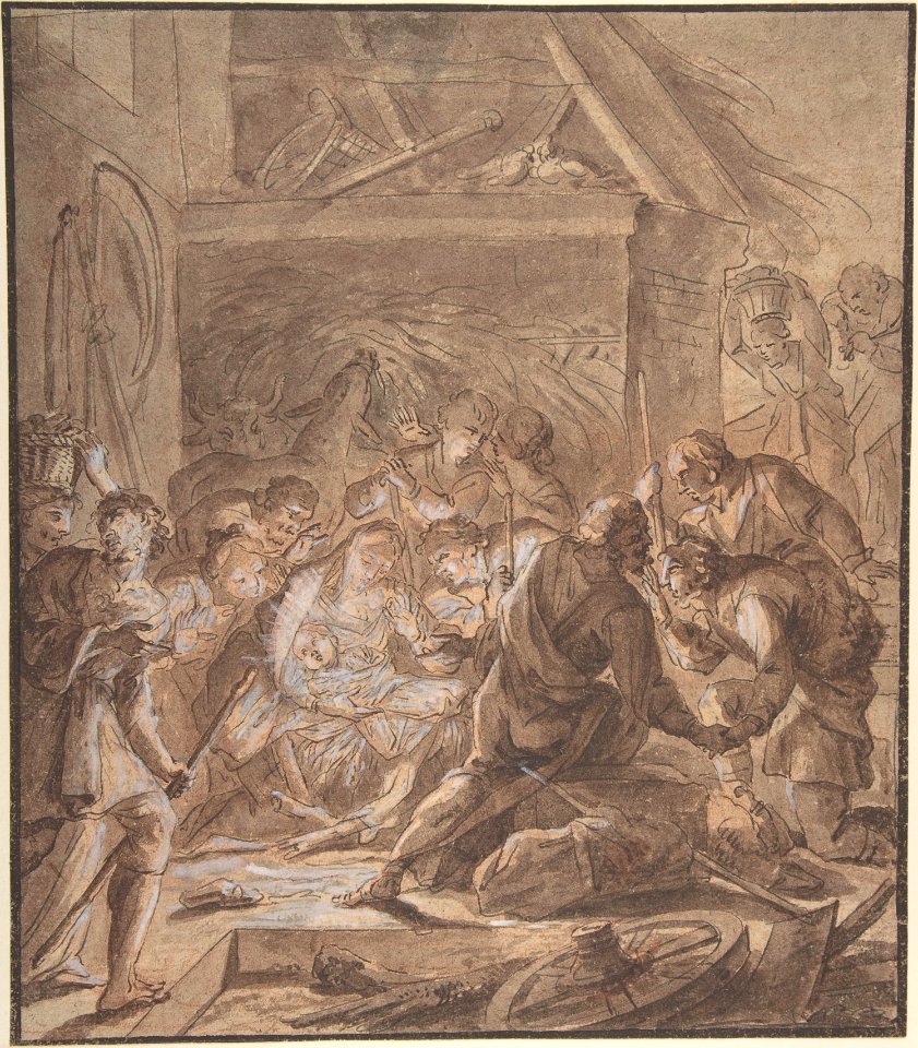 Adoration of the Shepards MET DP803056