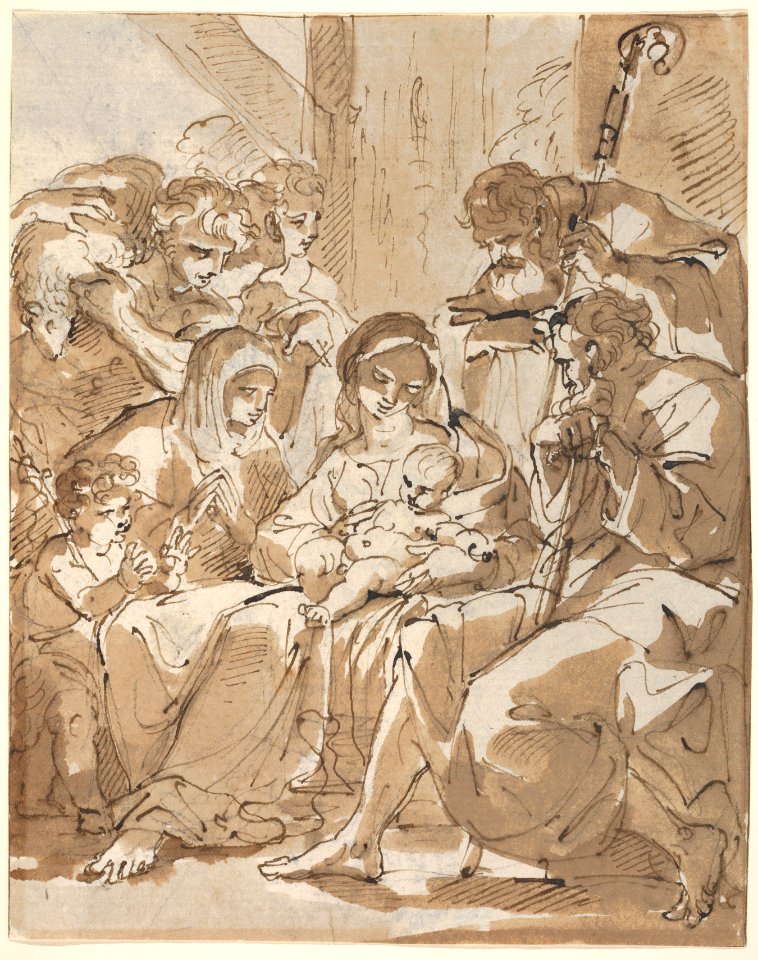 Adoration of the Shepherds MET DP833817