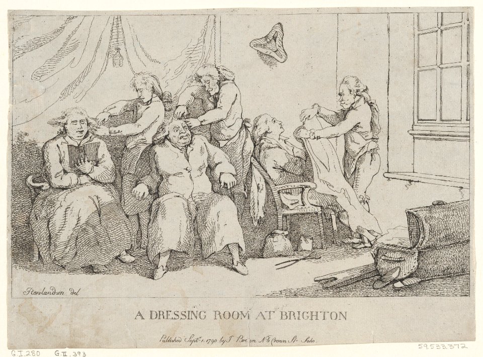 A Dressing Room at Brighton MET DP872021
