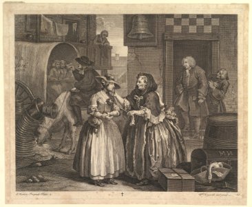 A Harlot's Progress, Plate 1 MET DP825199
