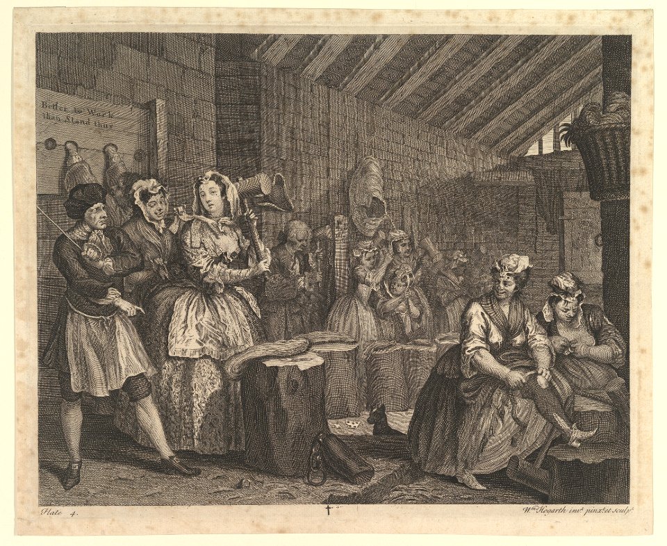 A Harlot's Progress, Plate 4 MET DP825204