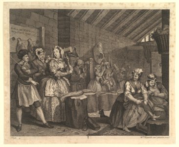 A Harlot's Progress, Plate 4 MET DP825204