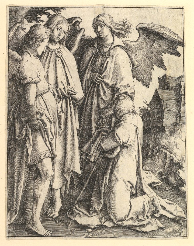 Abraham and Three Angels MET DP818812