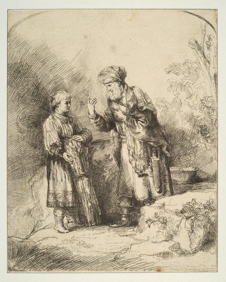 Abraham and Isaac (reverse copy) MET DP814708