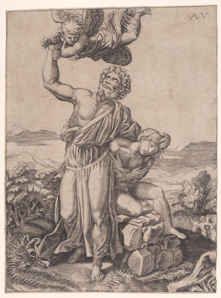 Abraham's Sacrifice (The Sacrifice of Isaac) Met DP888579