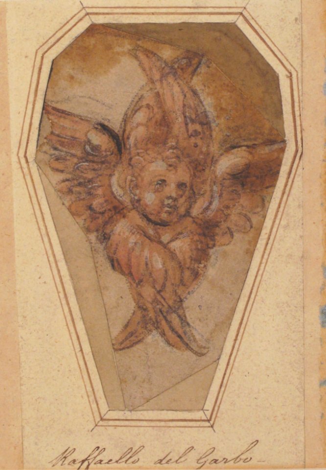 A Seraph (Cartoon for an Embroidery) MET 1972.118.253