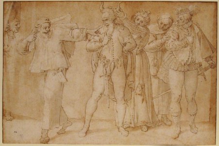 A Theatrical Scene MET 1975.131.133