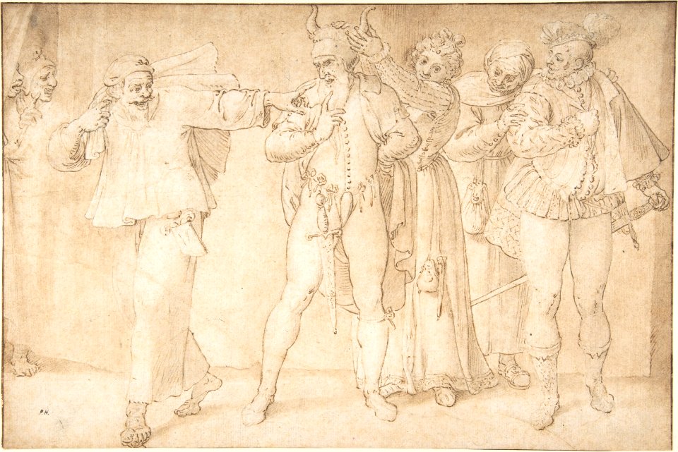 A Theatrical Scene MET DP808565