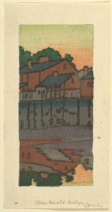 Above the Old Bridge, Ipswich, or Little Venice MET DP838311