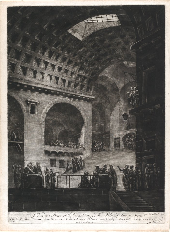 A View of a Prison of the Composition of Mr. Blondel done at Rome MET DP876171