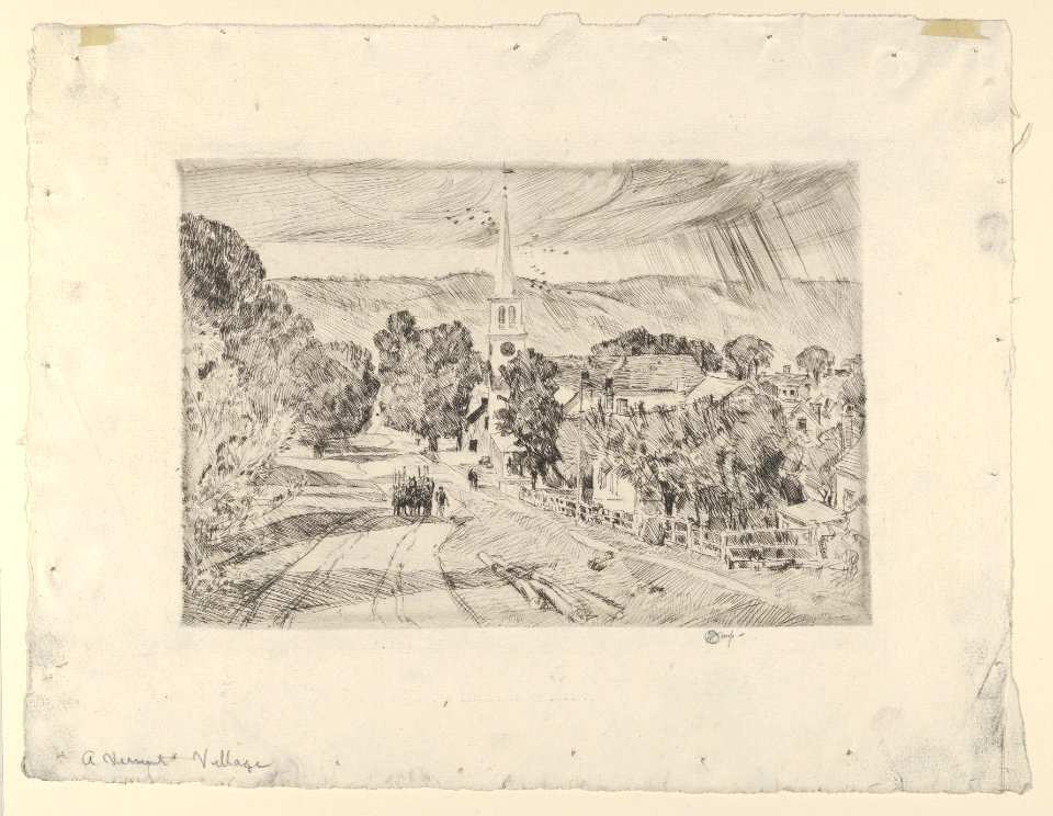 A Vermont Village MET DP836013