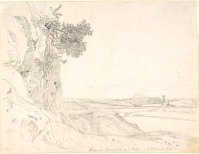 A View of the Roman Campagna with the Tiber near Torre Quinto MET DP803730