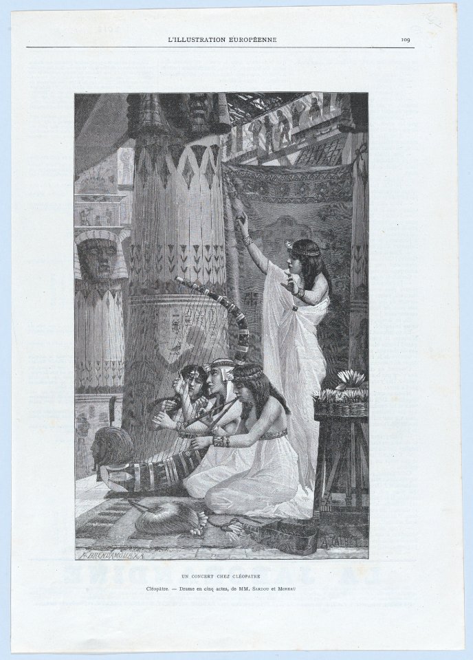 A Concert at Cleopatra's, from "L'Illustration Européenne" MET DP877067