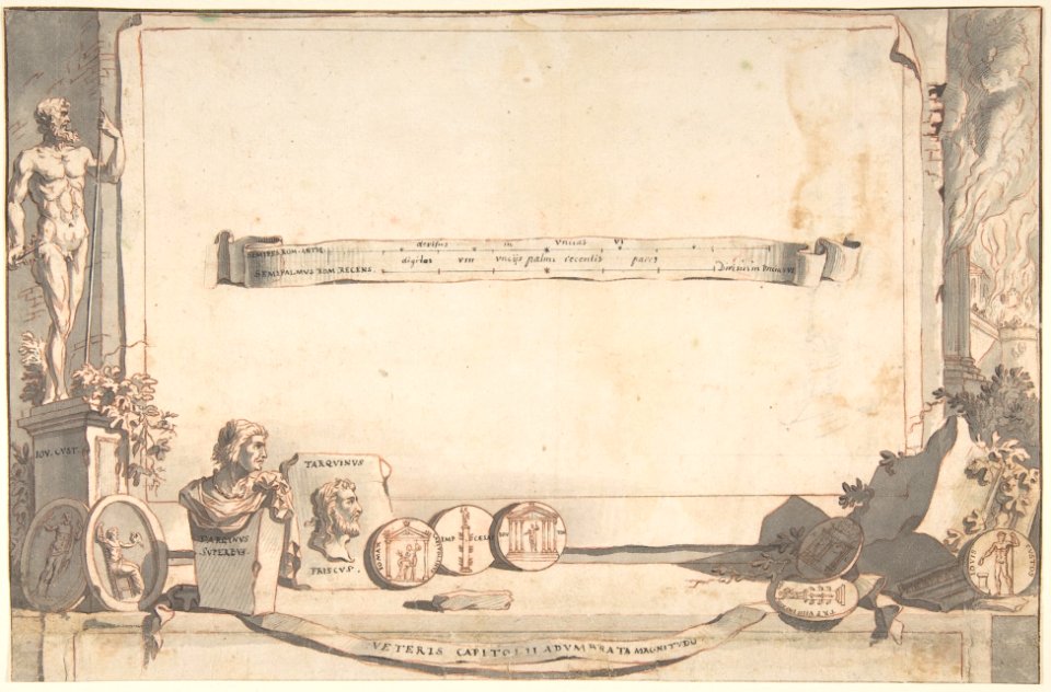Adumbration of Capitoline Hill. MET DP800264