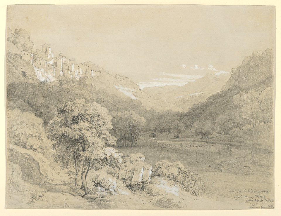 A View of Cavi in the Sabine Hills MET DP848928