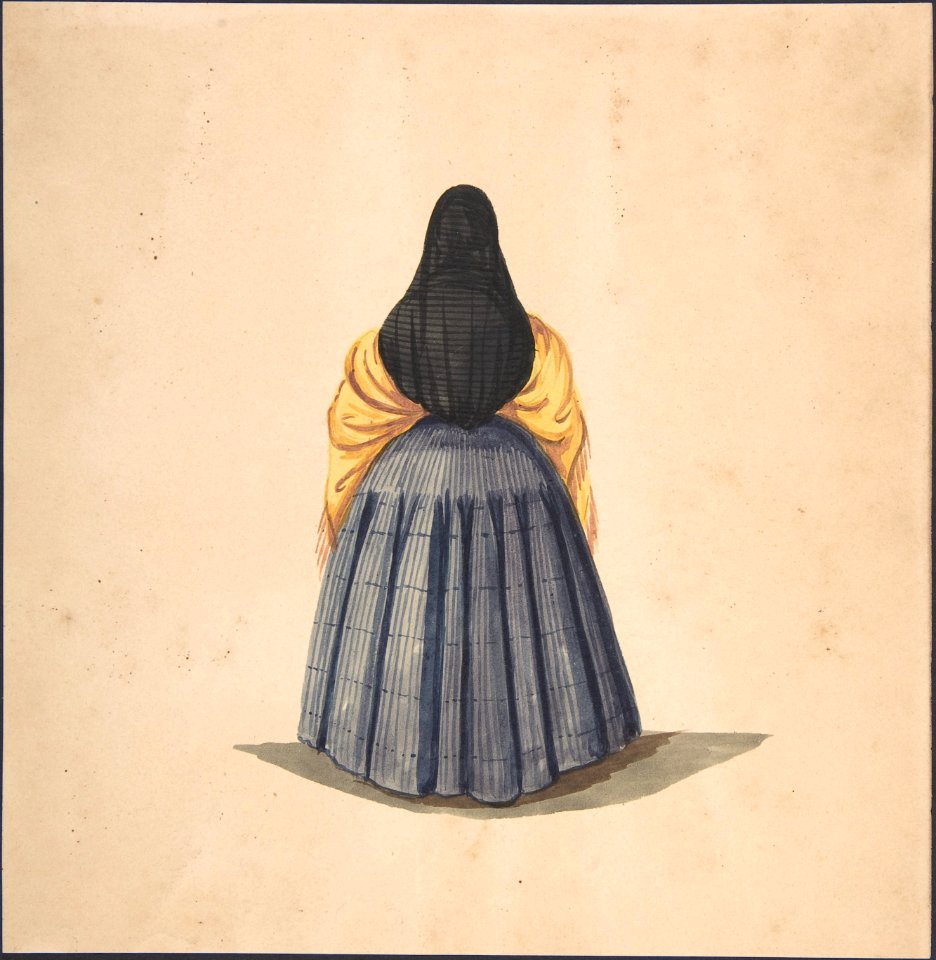 A Standing Woman, Seen from the Back MET DP800842