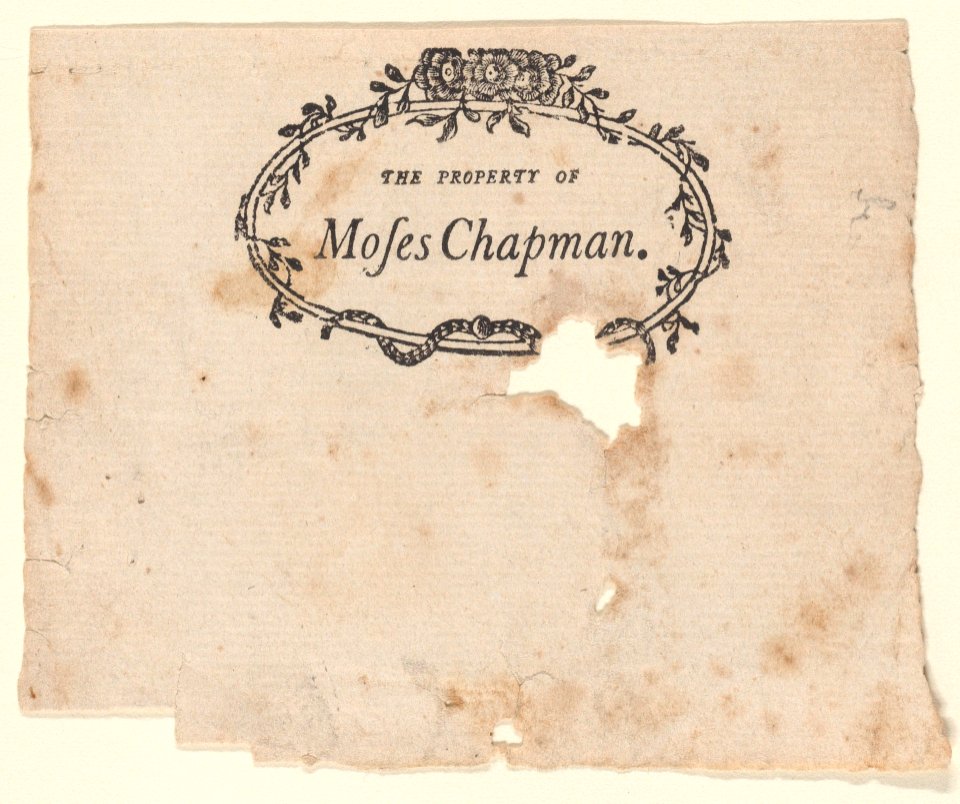 Advertisement for profile likenesses by Moses Chapman Met DP887371