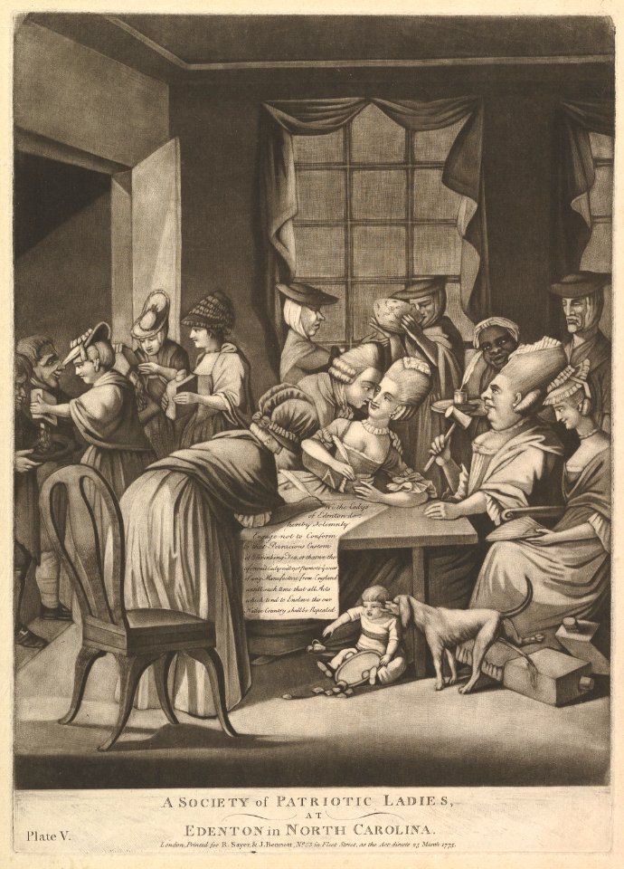 A Society of Patriotic Ladies at Edenton in North Carolina MET DP827939