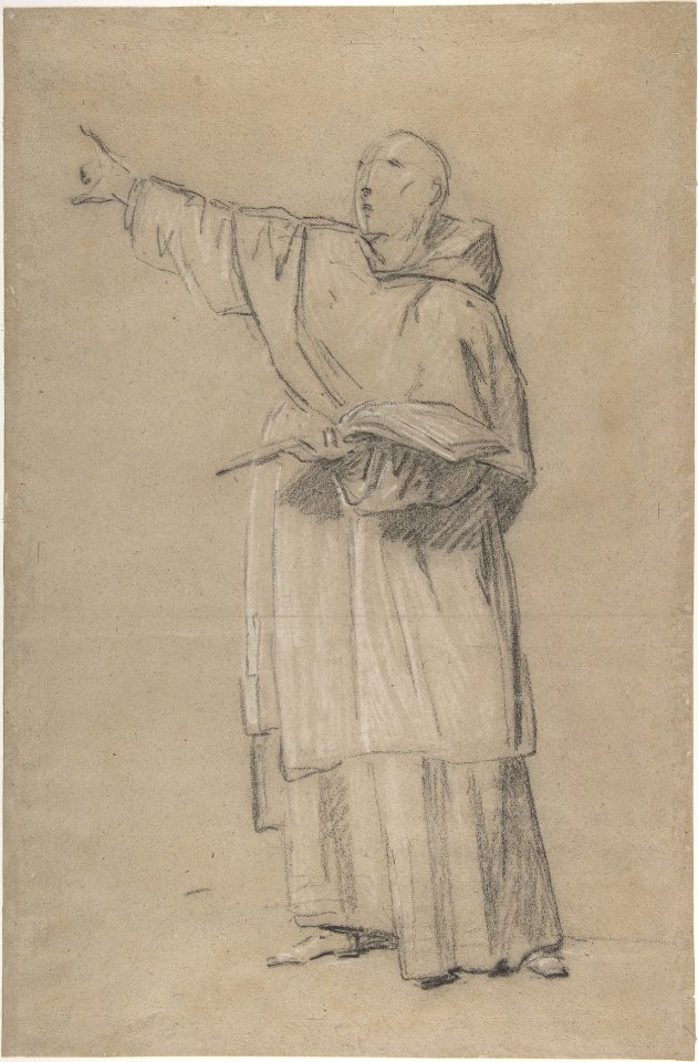 A standing monk MET DP808799