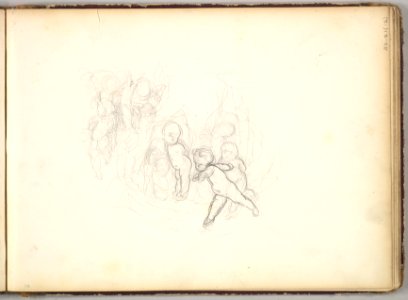 A Group of Children (in Sketch Book With Drawings on Twenty-six Leaves) MET DP826424
