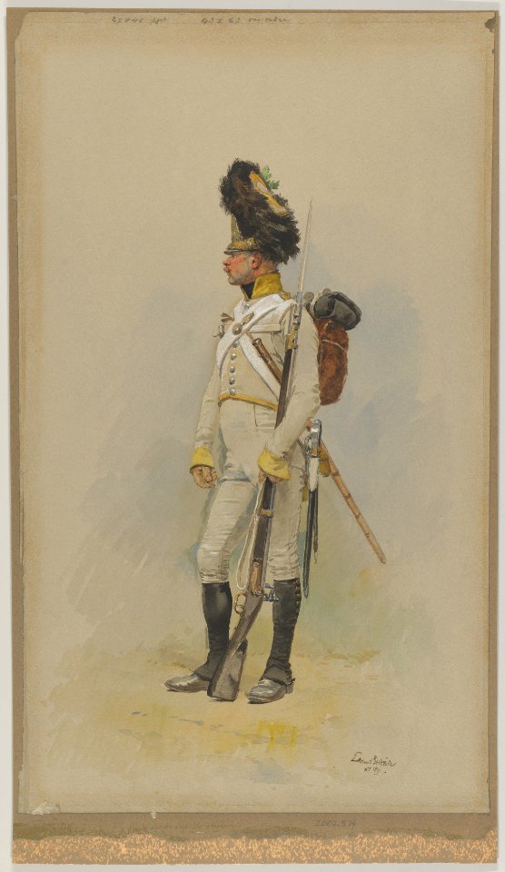 A Standing Grenadier of the Municipal Guard MET DP837449