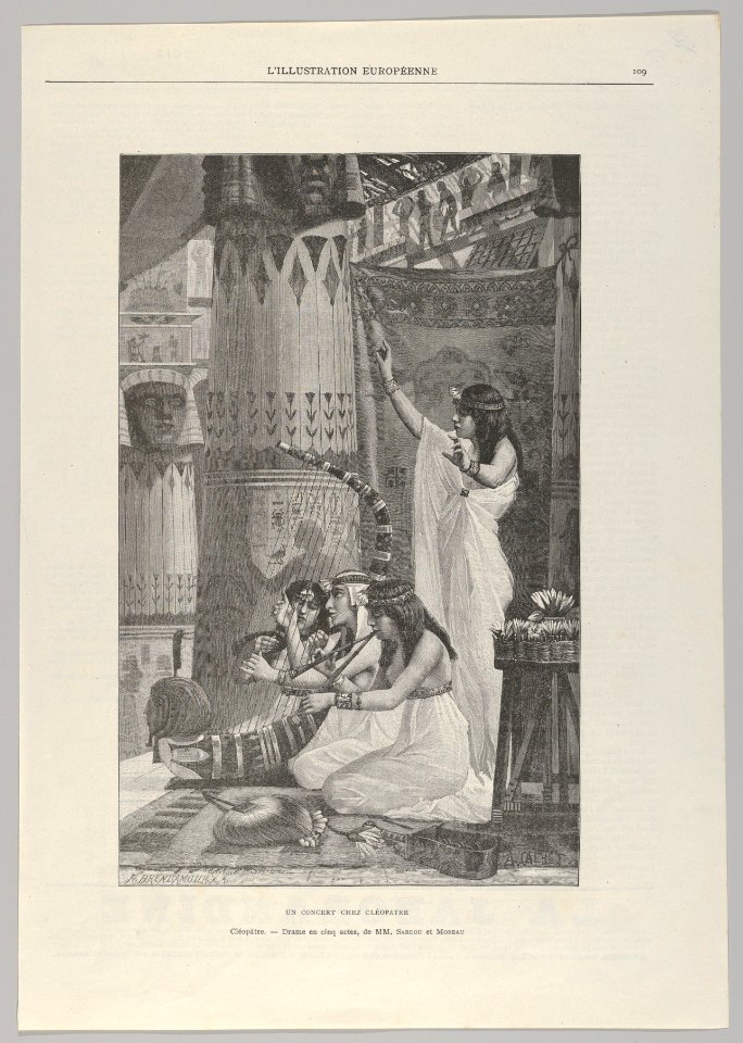 A Concert at Cleopatra's, from "L'Illustration Européenne" MET DP836171