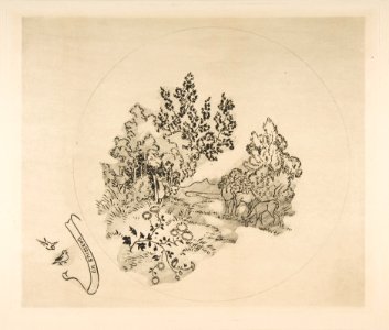 A Stream (Decoration for a Plate) MET DP814350