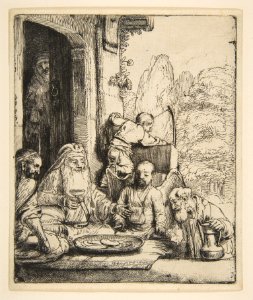 Abraham Entertaining the Angels MET DP814892