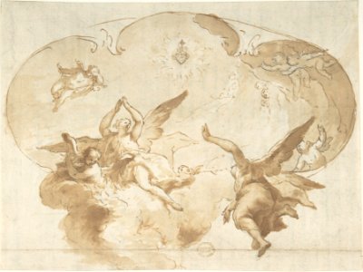Adoration of the Burning Heart- Ceiling Design MET DP802975