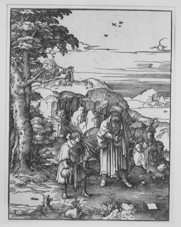 Abraham Going to Sacrifice Isaac MET MM9127