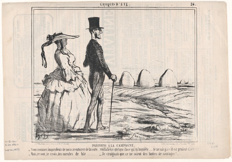 A Summer Sketch- Parisians in the Countryside MET DP876667