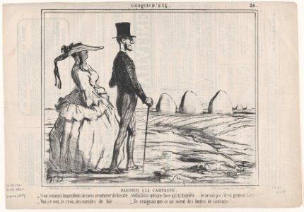 A Summer Sketch- Parisians in the Countryside MET DP876667