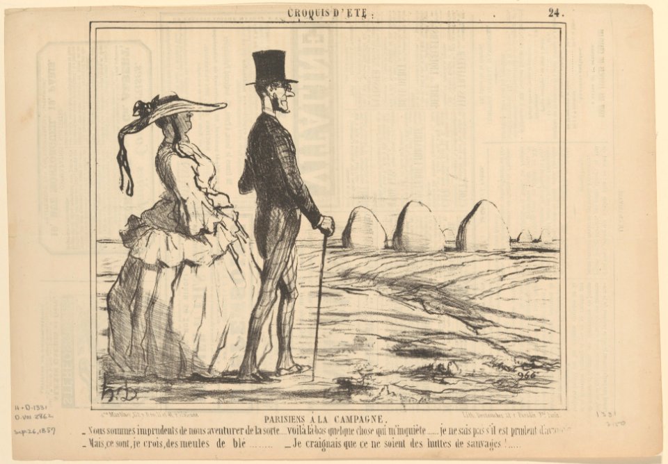A Summer Sketch- Parisians in the Countryside MET DP210701
