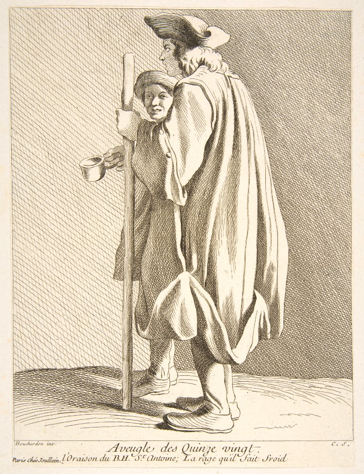 A Blind Man from the Quinze-Vingts Hospital MET DP818791