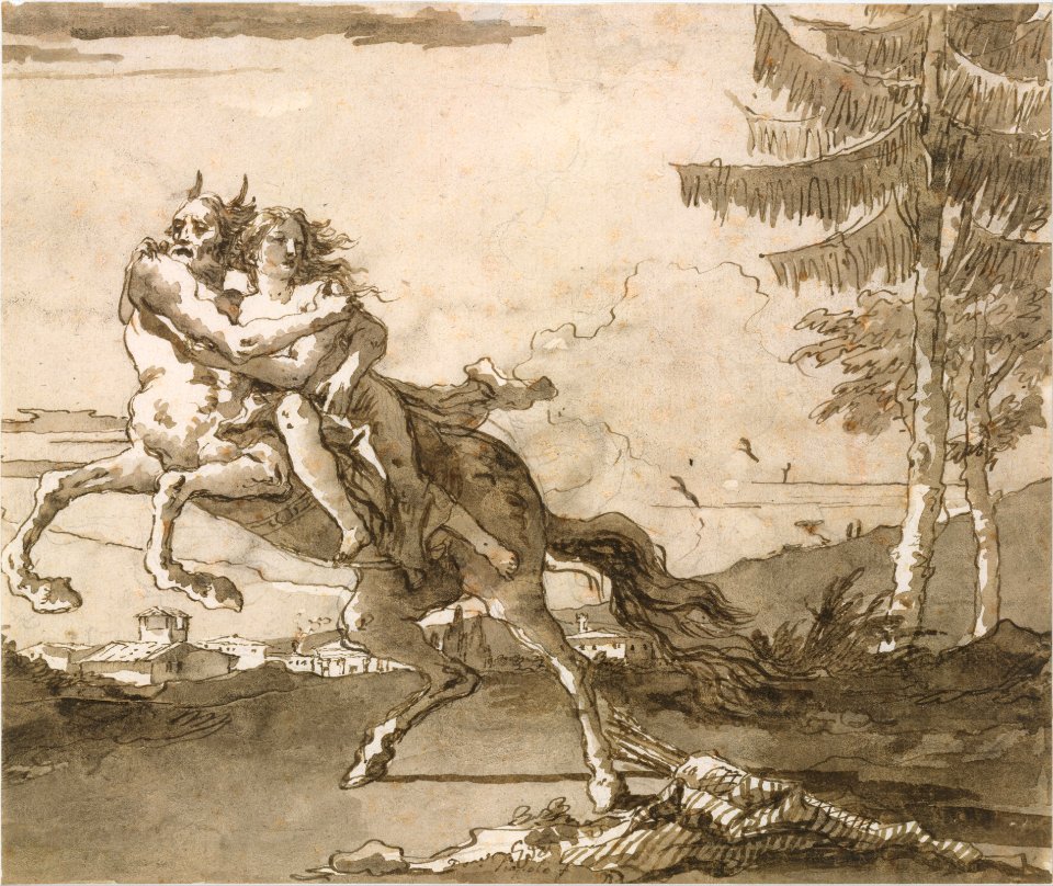 A Centaur Abducting a Nymph MET DT201329