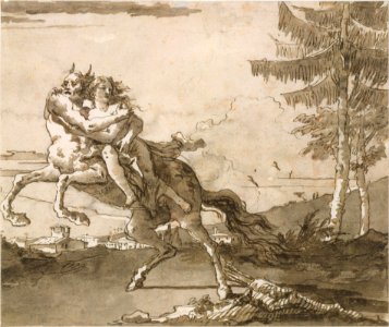 A Centaur Abducting a Nymph MET DT201329