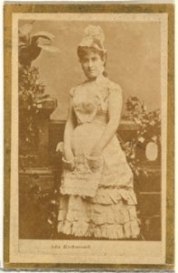 Ada Richmond, from the Actresses and Celebrities series (N60, Type 2) promoting Little Beauties Cigarettes for Allen & Ginter brand tobacco products MET DP839497