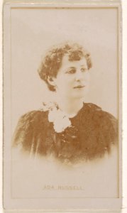 Ada Russell, from the Actresses series (N245) issued by Kinney Brothers to promote Sweet Caporal Cigarettes MET DP859476