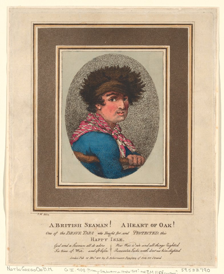 A British Seaman! A Heart of Oak! MET DP873635