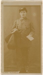 Ada Russell, from the Actresses series (N245) issued by Kinney Brothers to promote Sweet Caporal Cigarettes MET DP859499